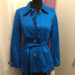 Anthracite by Muse Tuffled Trench Coat